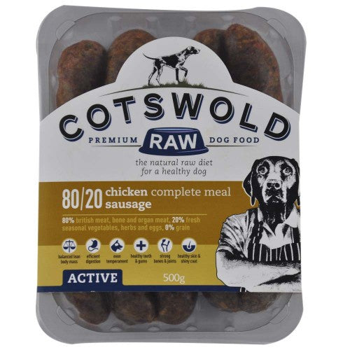 CR Chicken Sausage 80/20 ACTIVE 500g