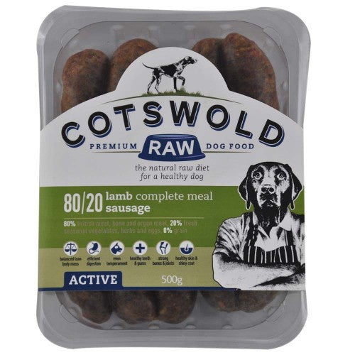 CR Lamb Sausage 80/20 ACTIVE 500g