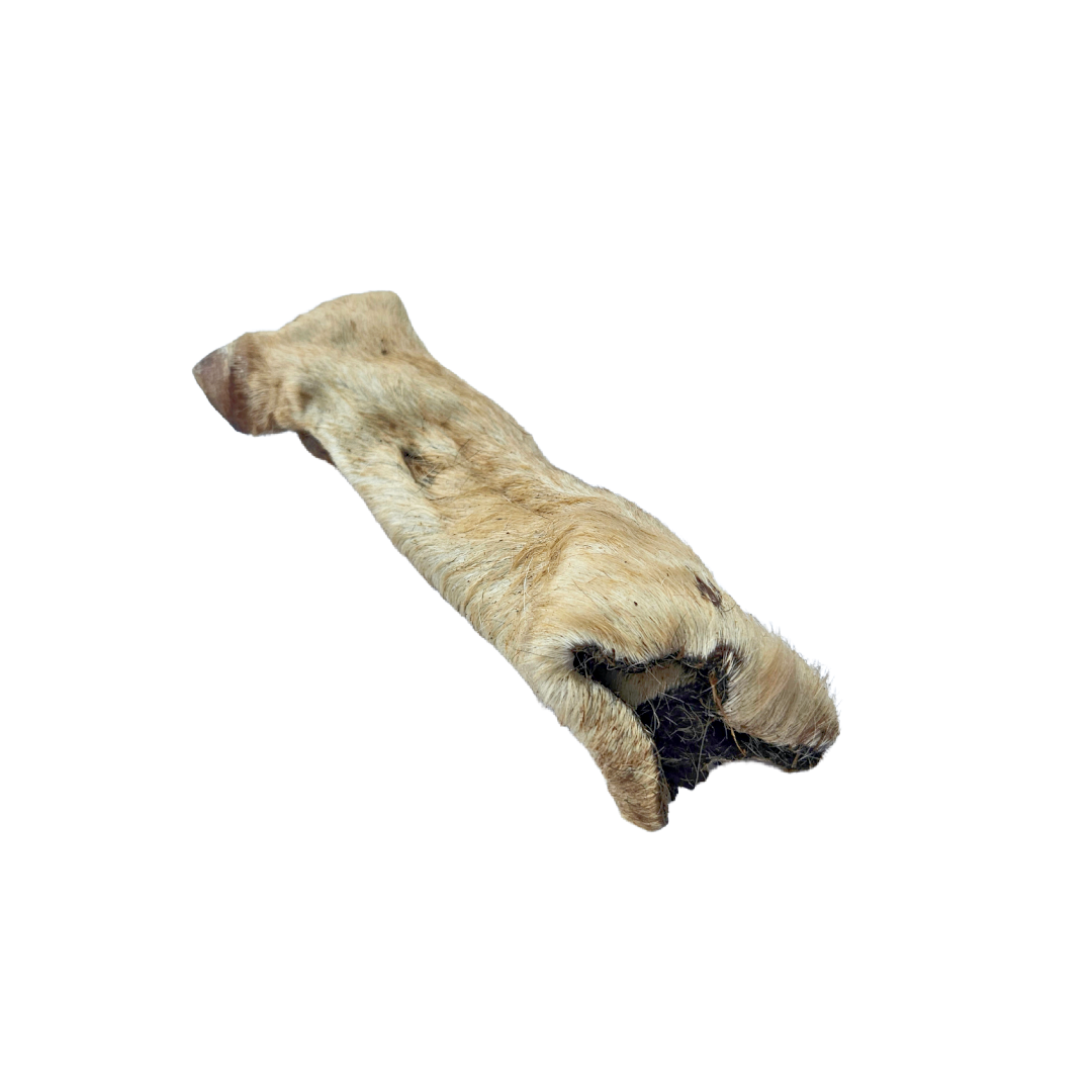 Furry beef roll for dogs - natural dog chew