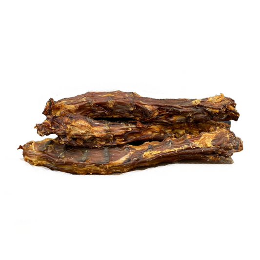 Natural chews for dogs - dried duck necks