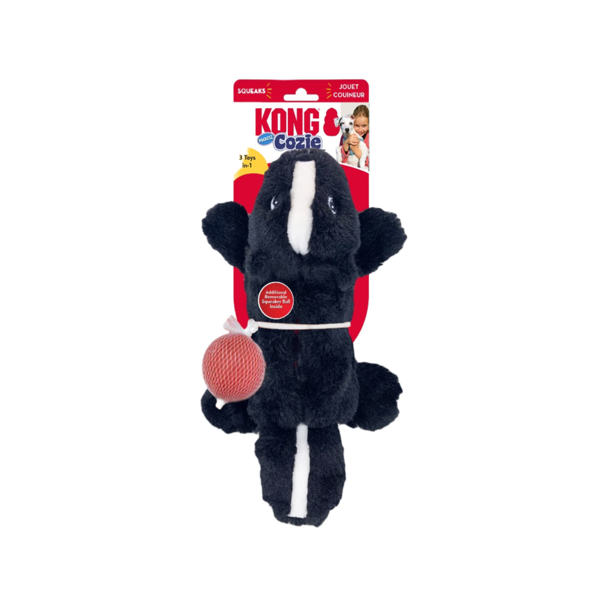 Kong Pocketz Skunk - S