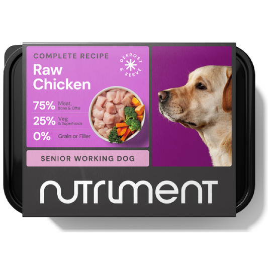 Nutriment raw dog food in Wiltshire