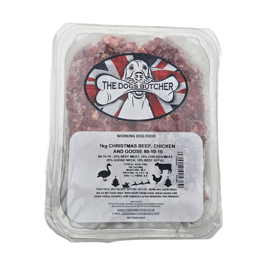 TDB Christmas Beef, Chicken & Goose 1kg