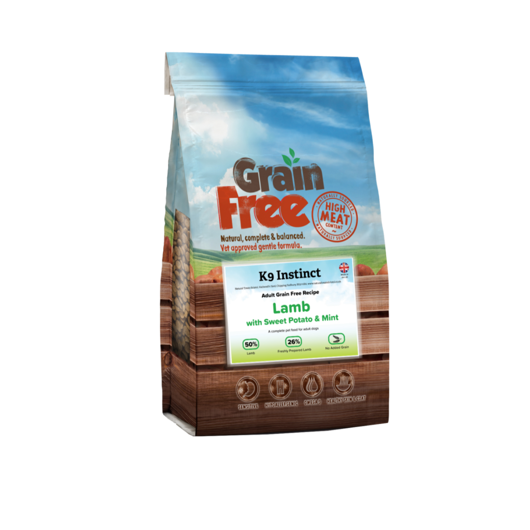 Lamb, Sweet Potato & Mint 2kg - grain free dry dog food