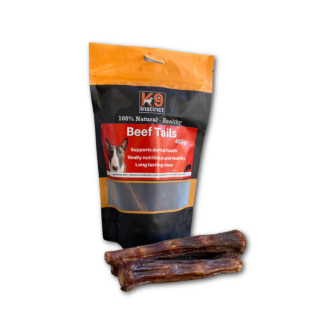 K9 Instinct UK Beef Tails - natural dog chews