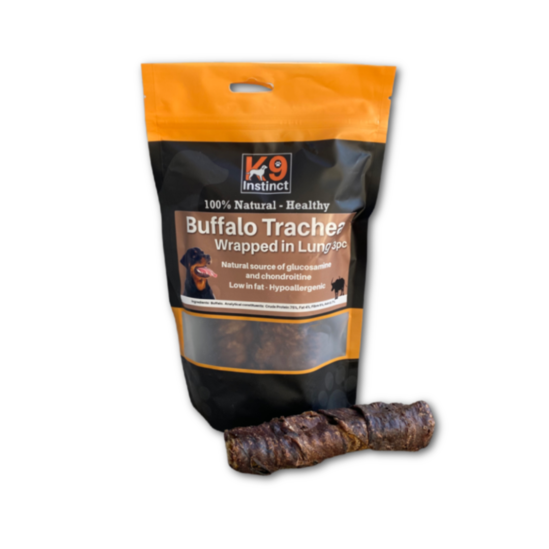 K9 Instinct UK Buffalo Trachea - natural dog chew