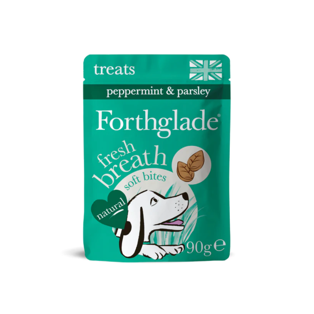 Forthglade Fresh Breath Soft Bites with Peppermint & Parsley 90g