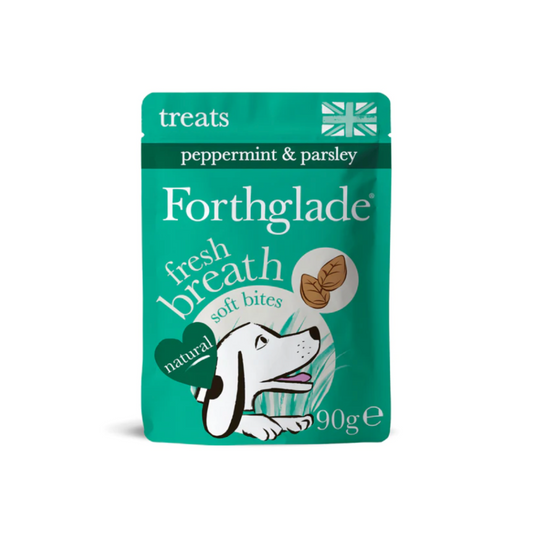 Forthglade Fresh Breath Soft Bites with Peppermint & Parsley 90g